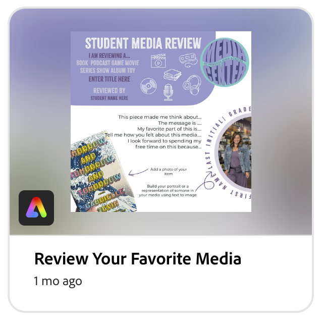 Start your Media Review